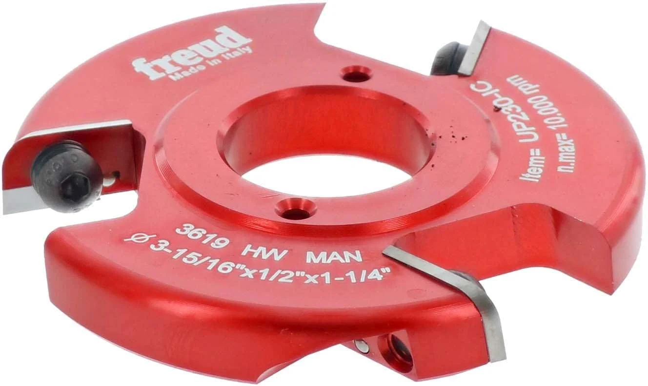Freud UP230-IC 3-15/16-Inch Backcutter For 2+2 Advanced Cutter Design for 3/4-Inch Stock