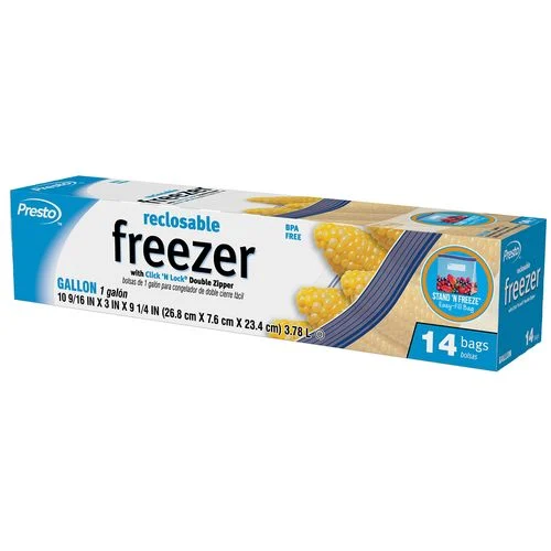 Gallon Freezer Bags, 14 Bags per Box