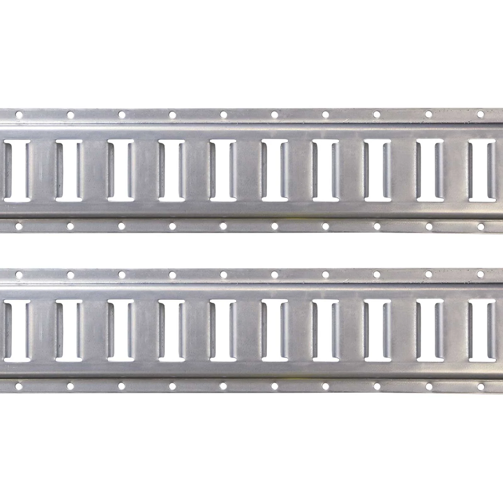 Galvanized 5' Horizontal E Track | 2-Pack
