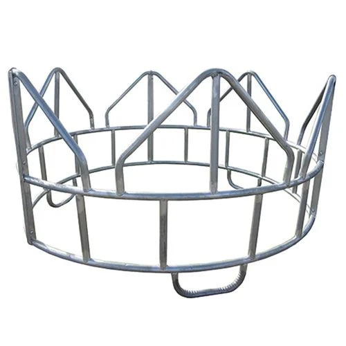 Galvanized Horse Feeder with Legs, 3 Pc.