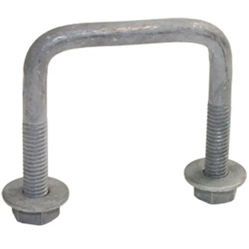 Galvanized Square U-Bolt 1-5/8" x 3-9/16"