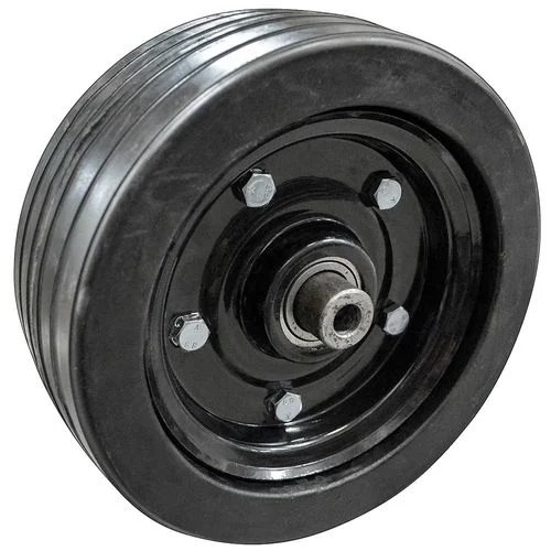 Gauge Wheel, Rubber, Fits Caroni Mowers & Agmate Mowers