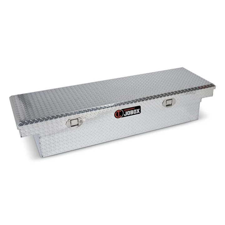 Gear-Lock™ Black Aluminum Single Lid Fullsize Crossover Truck Box
