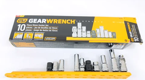 Gearwrench 1/4" Dr 10mm 10 Pc Socket Set (80319)