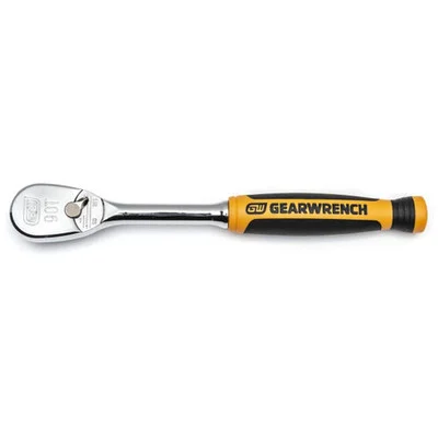 Gearwrench 1/4" Drive 90-Tooth Dual Material Ratchet 6" (81007T)