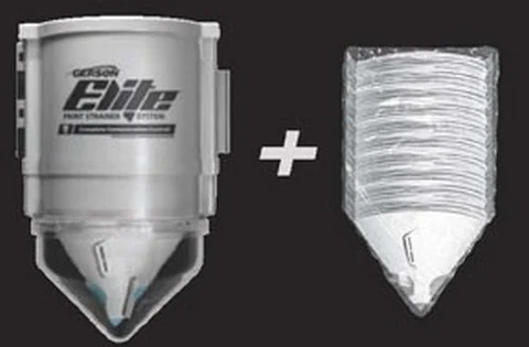 Gerson 12001-10614Y Elite Start Kit, 190micron, Yellow, 1 Dispenser + 2 eac., 190 Micron Pods