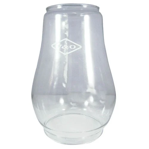 Glass Chimney For Lantern, Clear Globe - 6.5 inches x 3.25 inch