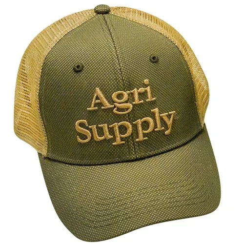 Green and Khaki Mesh Cap