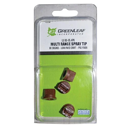 Green Leaf Spray Tips Standard Flat, LU-80-05