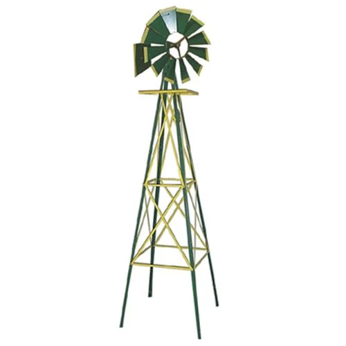 Green / Yellow 8 ft. Windmill