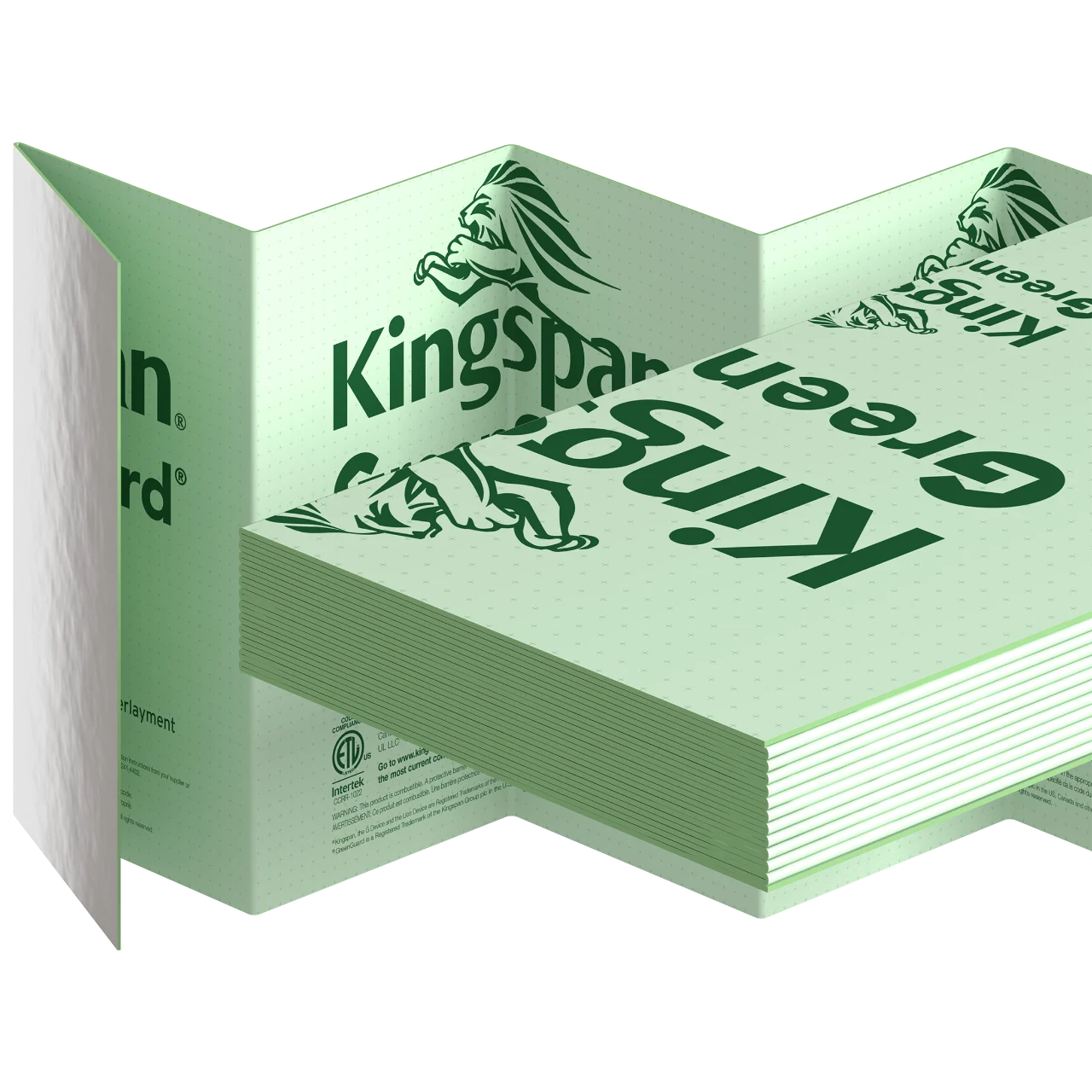 GreenGuard XFP38 Fanfold Underlayment - Reflective