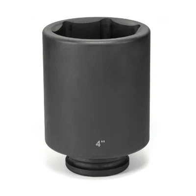 Grey Pneumatic 1-1/2" Drive x 2-7/8" Deep Length Impact Socket (6092D)