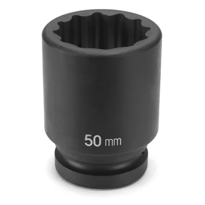 Grey Pneumatic 1-1/2" Drive x 60mm Deep Impact Socket 12pt (6260MD)