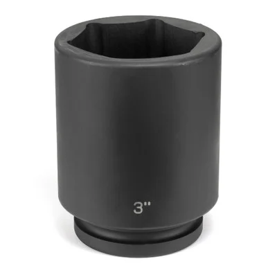 Grey Pneumatic 1" Drive x 4-1/4" Deep Length Impact Socket (4136D)