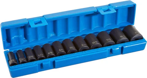 Grey Pneumatic 3/8" Dr. SAE 12 Piece Semi-Deep Set (1213SD)
