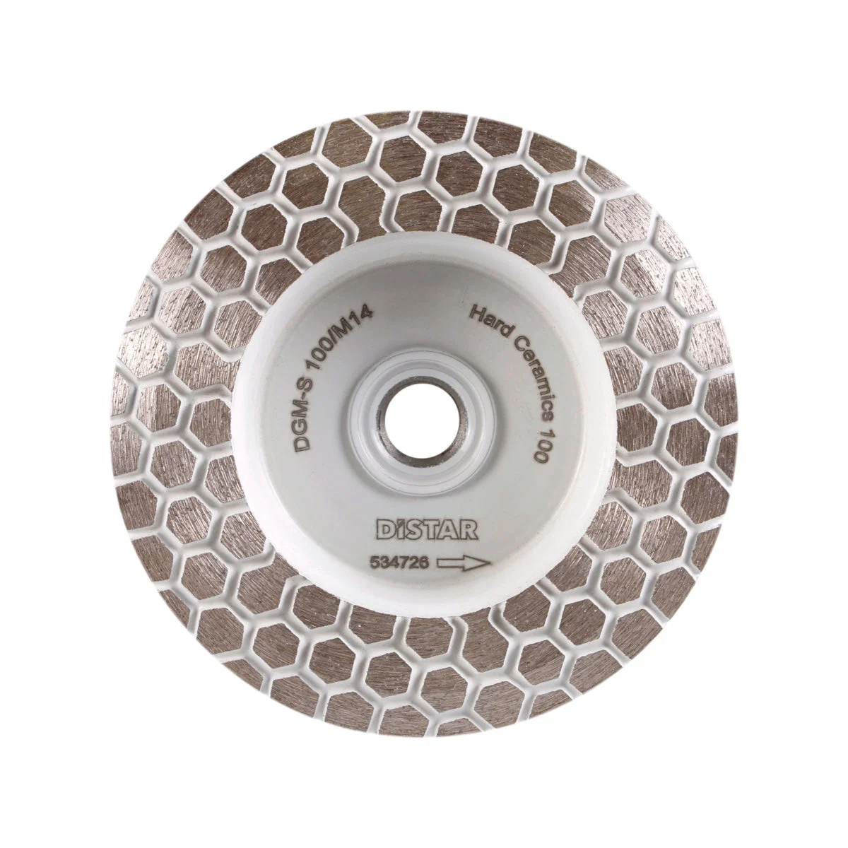 Grinding Cup DGM-S 4" Hard Ceramics (Set of 3)