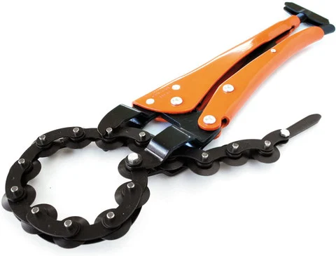 Grip-On GR18612 12-Inch Chain Pipe Cutter Locking Pliers, Heavy Duty
