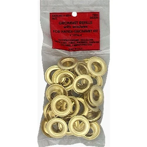 Grommet Refills With Washers Pack of 24 Sets