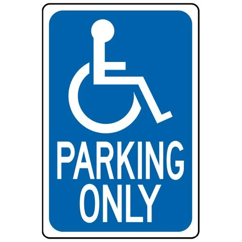 Handicap Parking Sign