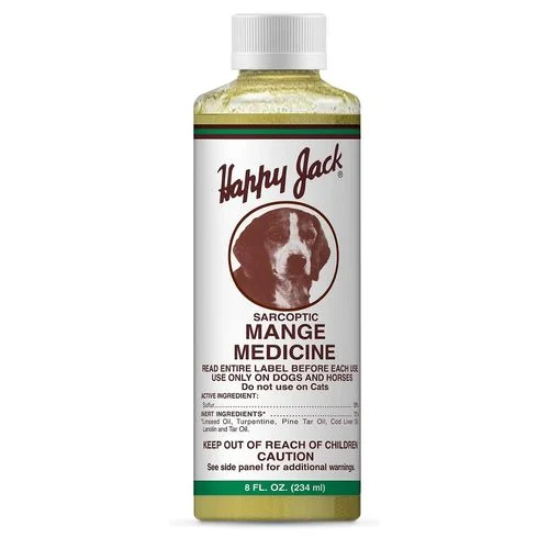 Happy Jack Mange Medicine 8 Oz.