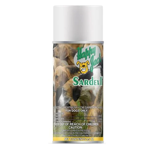 Happy Jack Sardex II Mange Spray 9.5 Oz.