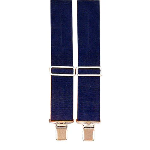 Heavy Duty Navy Suspenders (X-Large)