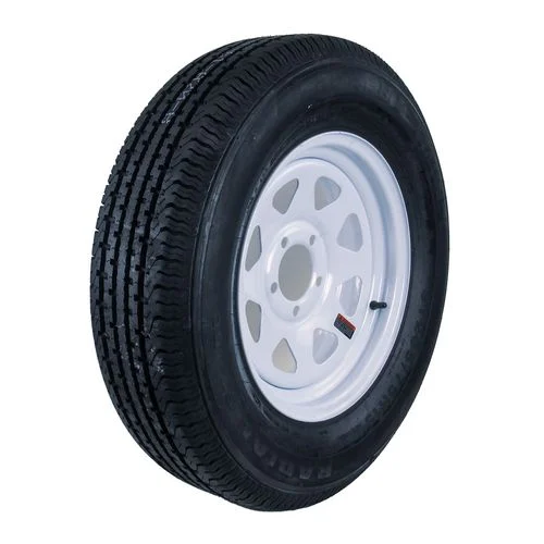 HI-RUN Radial Trailer Tire, ST205/75R15, 5-Hole, LRD 8PR, ASR1204