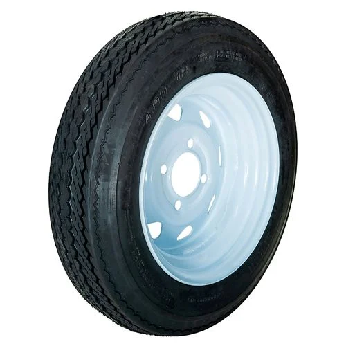 HI-RUN Trailer Tire, 4.80-12, 4-Hole, Load Range B, ASB1051