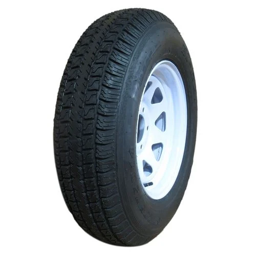 HI-RUN Trailer Tire, ST175/80D13, 4-Hole, Load Range C, ASB1118