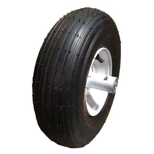 HI-RUN Wheelbarrow Tire Assembly, 4.00-6, Rib, CT1005