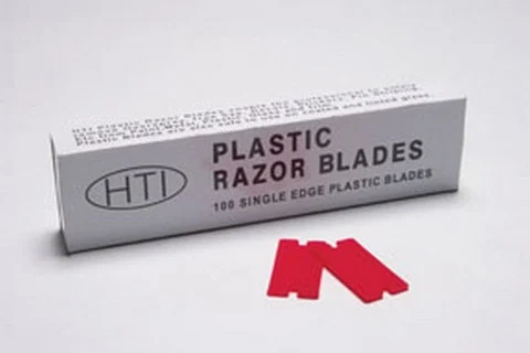 Hi-Tech Industries 100-Pack Plastic Razor Blades (PB100)
