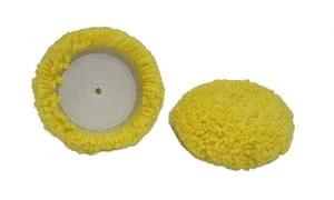 Hi-Tech Industries 3.5" Mini Velcro Wool Blend Cutting Pad (HB3375)