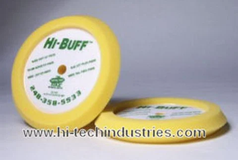Hi-Tech Industries 8" Hi-Buff Yellow Foam Buffing Pad (HB200)