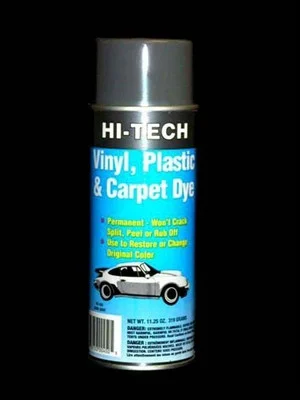 Hi-Tech Industries Dark Gray Vinyl, Plastic & Carpet Dye (HT-450)