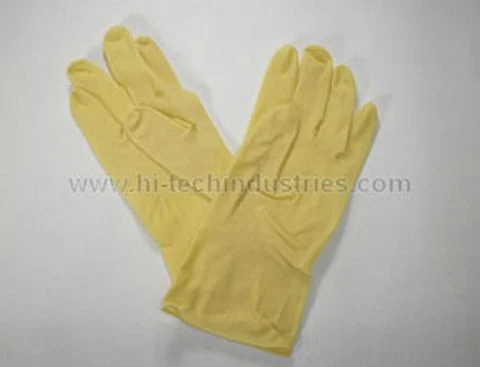 Hi-Tech Industries Medium Light Duty Rubber Gloves (393-8)
