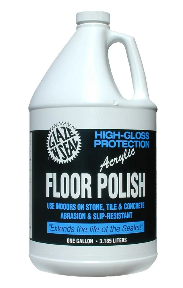 High Gloss Acrylic Floor Polish - Gallon (Case of 5)