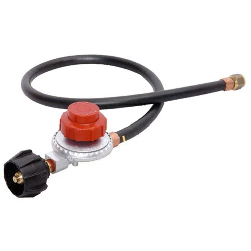 High Pressure LP Gas Regulator, Adjustable, 23-1/2" Hose