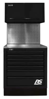 Homak 36" CTS Series Tool Chest and Cabinet Set, Black (BKCTS36002)