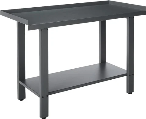 Homak 59-Inch Industrial Steel Workbench, Gray (GW00550150)