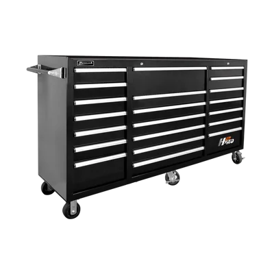 Homak 72 in. H2PRO Series Rolling Tool Cabinet, Black (BK04021720)