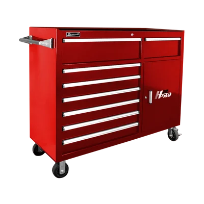 Homak H2PRO 56" 8-Drawer Roller Cabinet with 2-Drawer Compartment (RD04056082)