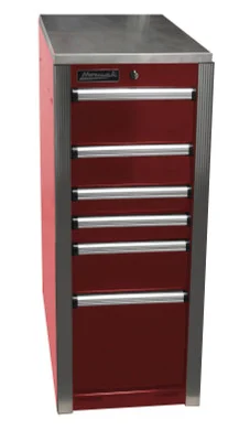 Homak HXL Pro Side Cabinet, Red (HX08015063)