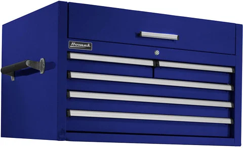 Homak PRO II Series 36" 5-Drawer Top Chest - Blue (BL02036052)