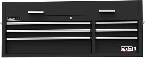 Homak PRO II Series 54-Inch 6-Drawer Tool Chest, Black (BK02054602)