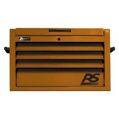 Homak RS PRO 36 Inch 4 Drawer Top Chest, Orange (OG02036040)