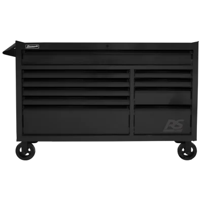 Homak RS Pro Series 54 in. Rolling Cabinet, Gloss Black (BK04054010)