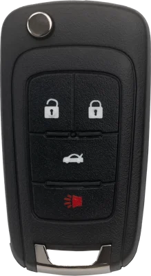 Ilco FLIP-GM-4B1HS Flip Blade Car Key GM General Motors 4 Button Key