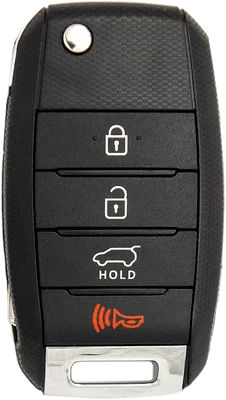 Ilco FLIP-KIA-4B3 Flip Blade Car Key Kia 4 Button Key