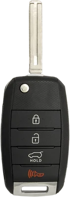 Ilco FLIP-KIA-4B4 Flip Blade Car Key Kia 4 Button Key