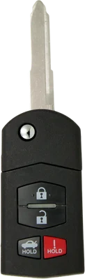 Ilco FLIP-MAZ-4B2 Flip Blade Car Key Mazda 4 Button Key